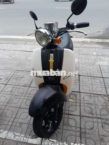 Xe máy ga Cree 50cc Đen, trắng
