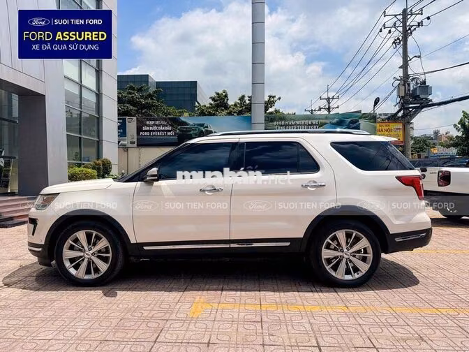 Ford Explorer 2019 Trắng Xe đã qua sử dụng