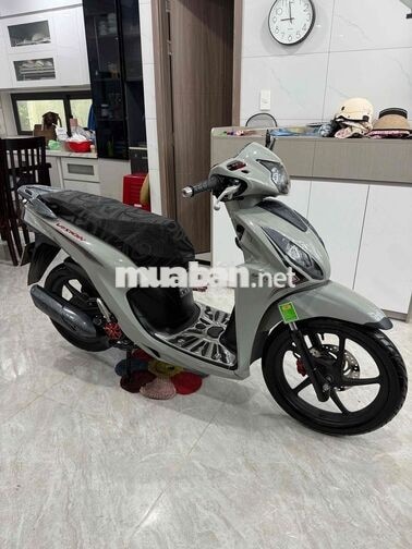 Honda Vision 2023 Thể thao bánh lớn Xám xi măng