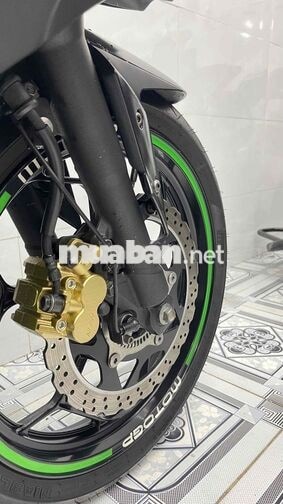 Kawasaki Ninja 300 53000 km Đen, Xanh lá