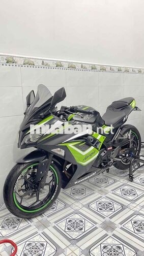 Kawasaki Ninja 300 53000 km Đen, Xanh lá