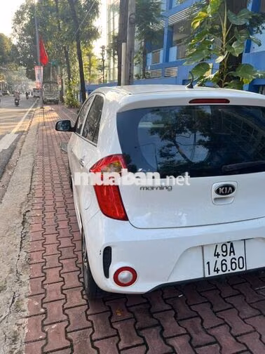 Kia Morning SI 2016 Số tự động Trắng