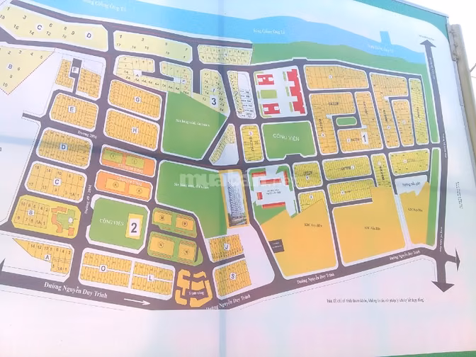 Bán đất khu dân cư Mười Mẫu (10 ha), phường Bình Trưng, Tp.HCM.
