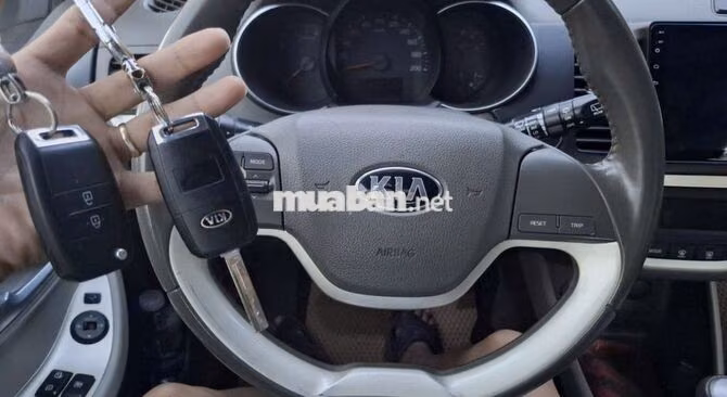 Kia Morning SI 2016 Số tự động Trắng