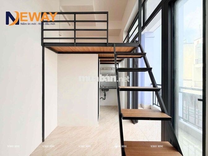 PHÒNG TRỌ MỚI XÂY GÁC CAO GIÁ RẺ CÓ THANG MÁY NGAY GÒ XOÀI