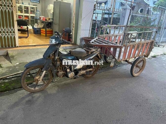 Honda Wave Đen Xe máy kéo hàng