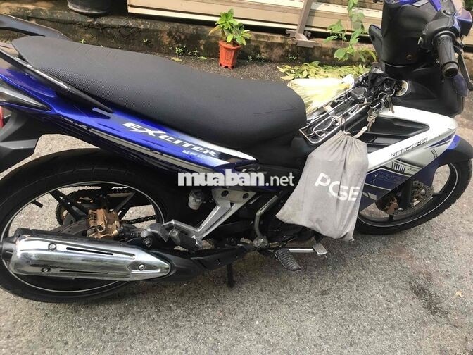 Yamaha Exciter Xanh trắng Xe côn tay