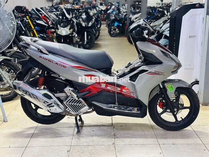 XE MÁY THỊNH PHÁT-AIR BLADE 125 XÁM ĐỎ SPORT 2024