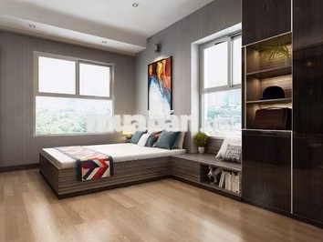 Cho thuê CH  Xi Grand Court, 2 PN-75m2 view đẹp giá 17 triệu, nhà đẹp