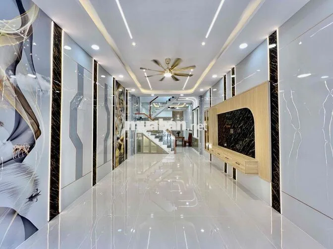 Nhà Bình Tân ( 4m x 15m ) Nhà Mới, Giáp Ngã Tư Bốn Xa