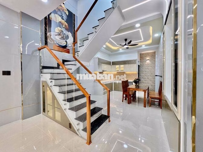 Nhà Bình Tân ( 4m x 15m ) Nhà Mới, Giáp Ngã Tư Bốn Xa