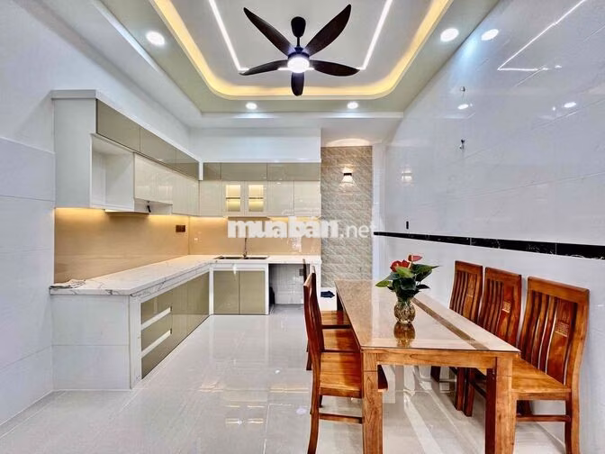 Nhà Bình Tân ( 4m x 15m ) Nhà Mới, Giáp Ngã Tư Bốn Xa