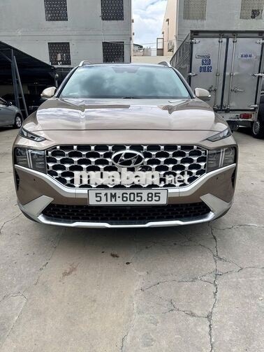 Hyundai Santafe 2021 2.2D Premium Vàng cát