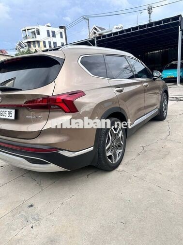 Hyundai Santafe 2021 2.2D Premium Vàng cát