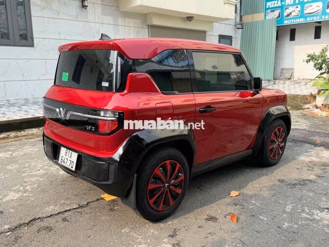 VinFast VF3 2025 Điện Đỏ 15 nghìn km mua pin
