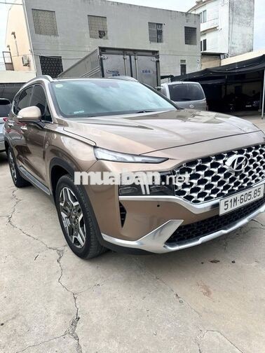 Hyundai Santafe 2021 2.2D Premium Vàng cát