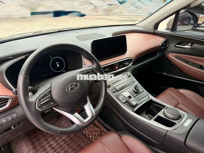 Hyundai Santafe 2021 2.2D Premium Vàng cát