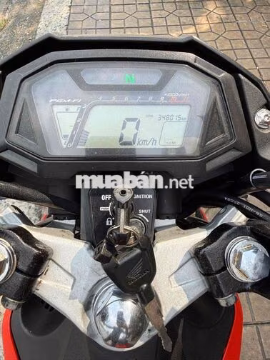 Honda Sonic 2021 Đỏ trắng 3480 km