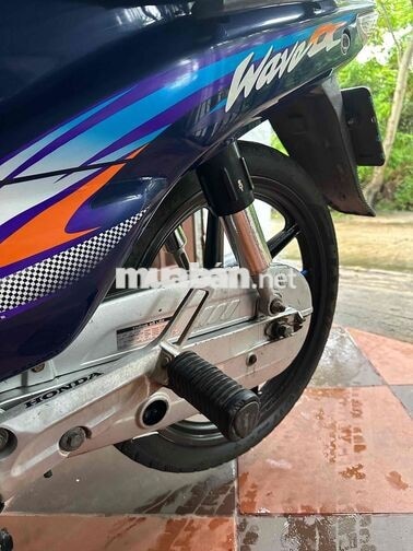 Honda Wave Alpha Xanh Máy làm hơi