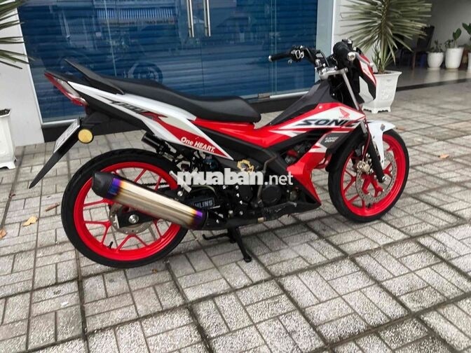 Honda Sonic 150 2019 Trắng Đỏ Bản Hatti