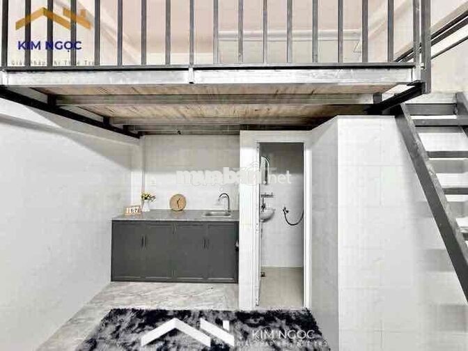 Phòng Gác Sẵn Máy Lạnh Giá Rẻ_Ngay Chợ Tân Hương