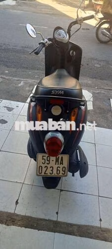 SYM Elite 50 Việt Nam Đen