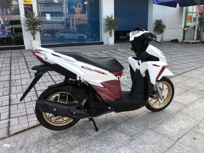 Honda Click Thái 125 2016 Trắng Đỏ Mâm Đồng