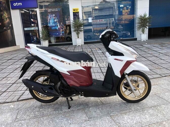 Honda Click Thái 125 2016 Trắng Đỏ Mâm Đồng