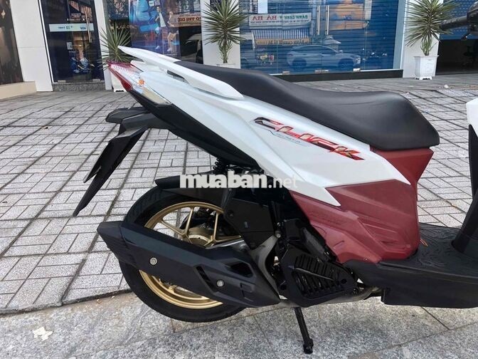 Honda Click Thái 125 2016 Trắng Đỏ Mâm Đồng