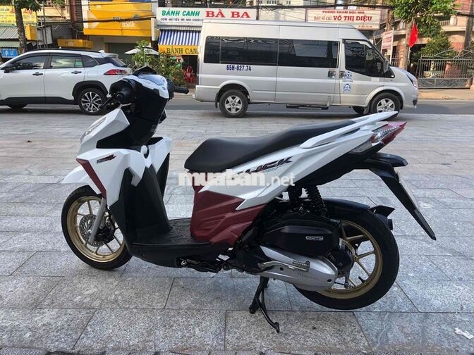Honda Click Thái 125 2016 Trắng Đỏ Mâm Đồng