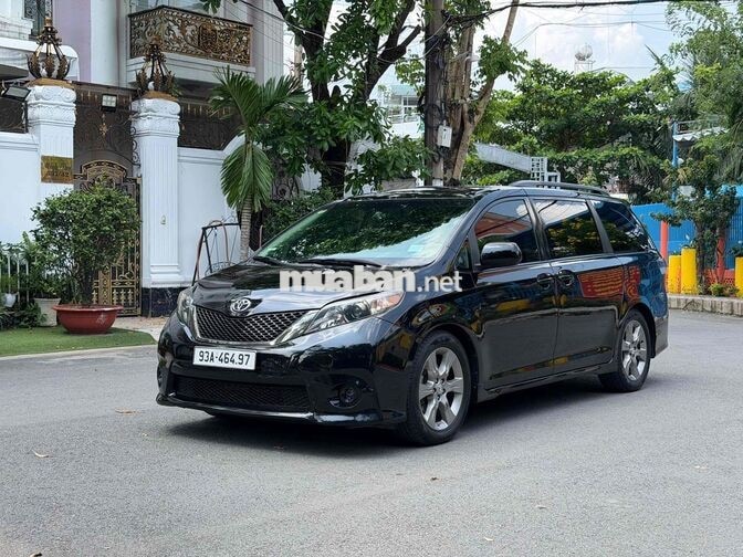 Toyota Sienna 3.5L SE 2010 Đen Mỹ bản Sport full
