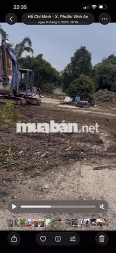 Bán Đất Phước Vĩnh An củ Chi cách TL8 100m , Trung Tâm TT Củ Chi 1km