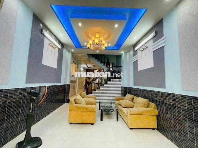 CHO THUÊ NHÀ HXT THÔNG NT CƠ BẢN 4PN DS 5 P17 GV MỚI SẠCH