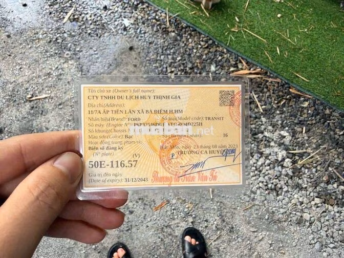 TRANSIT 2023 XE CTY HĐ CAO 73000KM BẢO HÀNH 1 NĂM