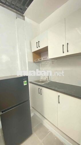 cho thuê căn hộ 1 phòng ngủ tách bếp, phòng ăn dưới trệt, sân phơi