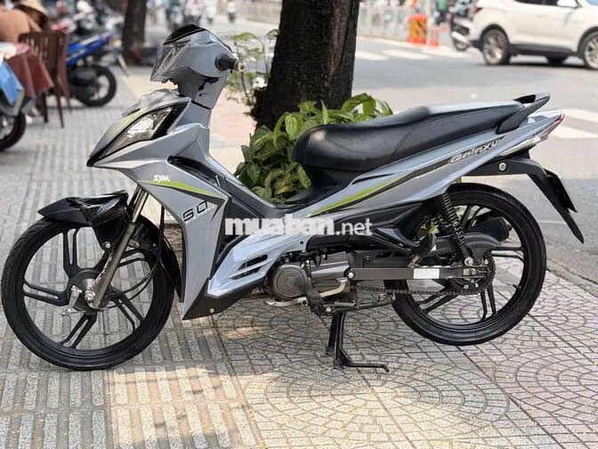 SYM Galaxy 50 2024 Xám xi măng ,xe 9chủ ký giấy