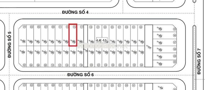 Bán đất nền biệt thự Green City Tân An Long An; 154,8m2, RXD 7.2x21.5