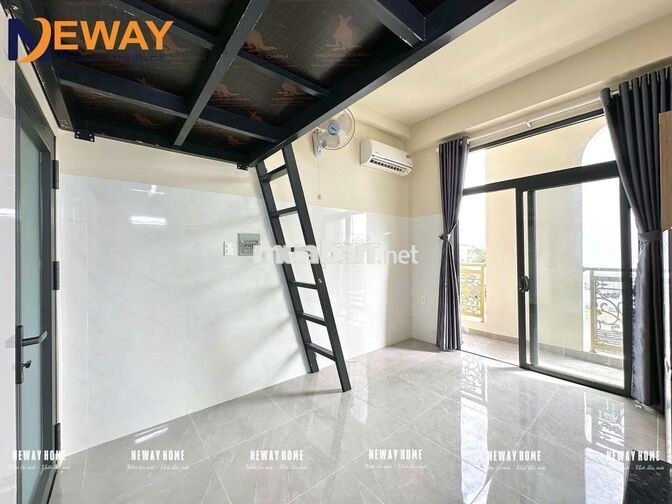 DUPLEX TIỆN QUA VLU - NTTU - VHU - IUH CÓ BAN CÔNG RỘNG FULL NỘI THẤT