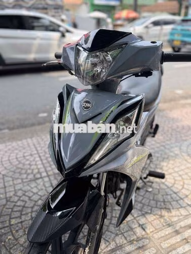SYM Galaxy 50 2024 Xám xi măng ,xe 9chủ ký giấy