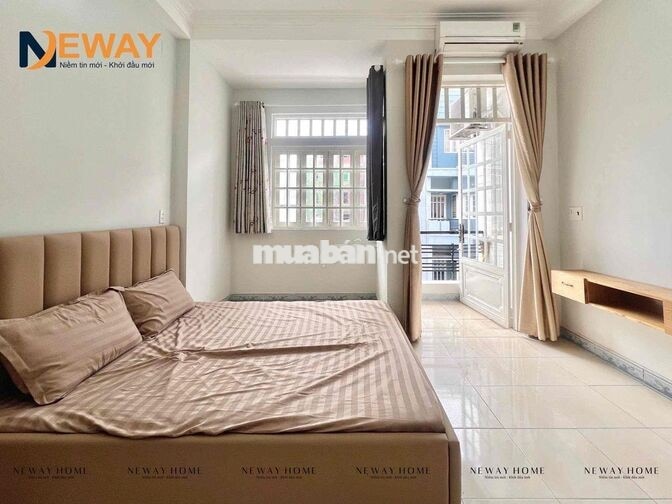 PHÒNG TRỌ GIÁ RẺ FULL NỘI THẤT BAN CÔNG RỘNG GẦN CÔNG VIÊN LÀNG HOA