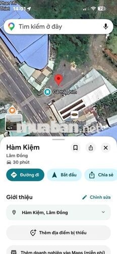 BÁN GẤP LÔ ĐẤT MẶT TIỀN ĐƯỜNG DẪN CAO TỐC PHAN THIẾT + VƯỜN THANH LON