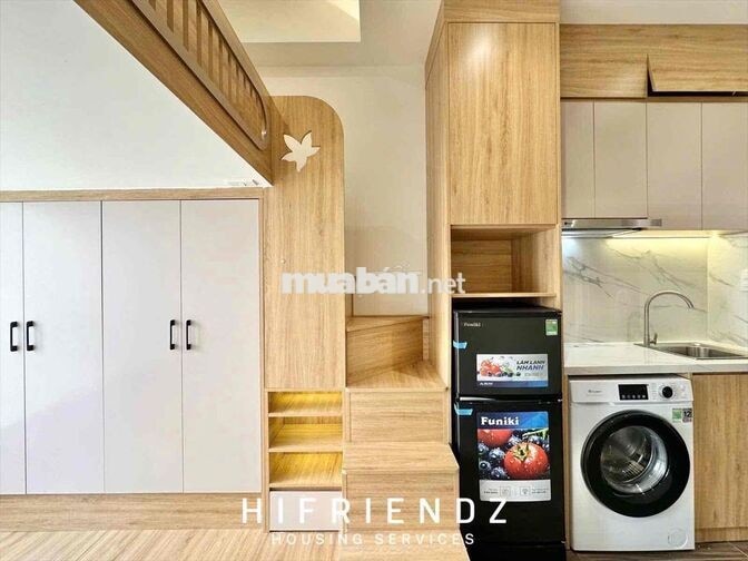 DUPLEX BAN CÔNG FULL NỘI THẤT KẾ ĐH BÁCH KHOA - Y DƯỢC