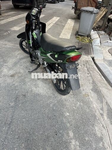 Xe số Suzuki RGV 120 Xanh lá Thể thao