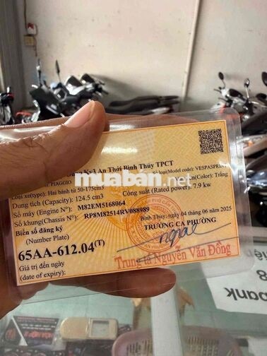 Piaggio Sprint 2025 Trắng 7000 km