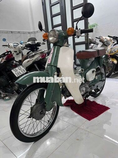 Honda Cub 78 50cc Xanh Trắng