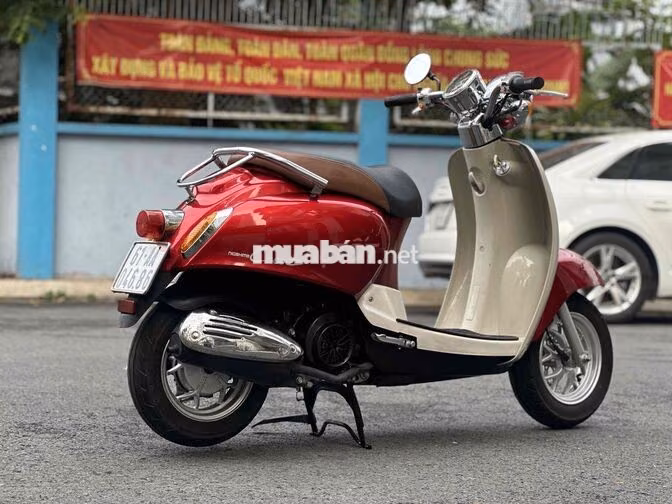 Xe tay ga Crea Noshima 50cc Đỏ, Kem