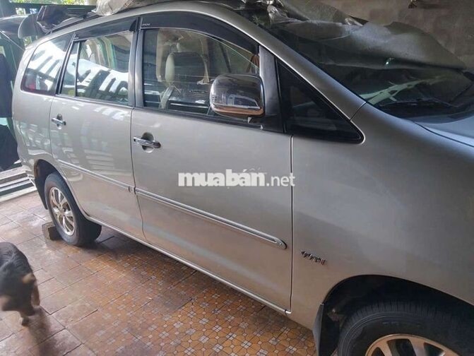 Toyota Innova G 2008 Bạc 7 chỗ ghế da