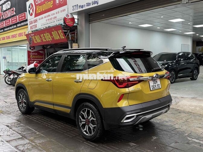 KIA Seltos 1.4 Turbo Premium 2021 Vàng siêu mới