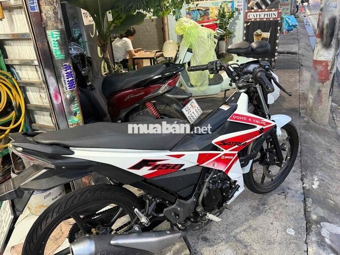 Suzuki Satria F150 2021 Trắng đỏ 33758 km