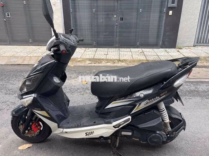 SYM Power Fi 125cc 2022 Đen Trắng Nhập khẩu